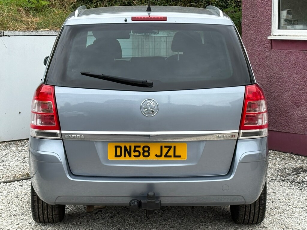 Vauxhall Zafira 1.6 Breeze Plus Euro 4 Blue #10