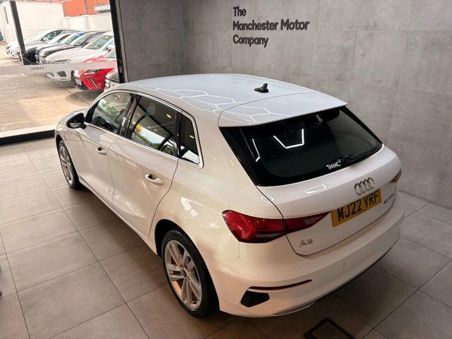 Audi A3 2022 1.4 Tfsie 40 Sport Sportback S Tronic Euro 6 MJ22VRF White #6