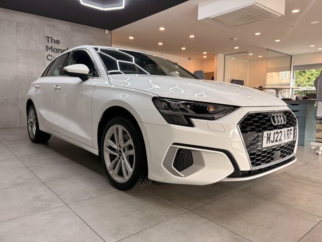 Audi A3 2022 1.4 Tfsie 40 Sport Sportback S Tronic Euro 6 MJ22VRF White #3