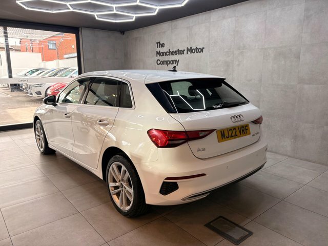 Audi A3 2022 1.4 Tfsie 40 Sport Sportback S Tronic Euro 6 MJ22VRF White #2