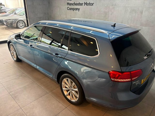 Volkswagen Passat 2018 1.6 Tdi Se Business Dsg Euro 6 Ss Blue #6