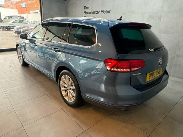 Volkswagen Passat 2018 1.6 Tdi Se Business Dsg Euro 6 Ss Blue