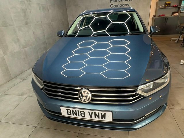 Volkswagen Passat 2018 1.6 Tdi Se Business Dsg Euro 6 Ss Blue #2