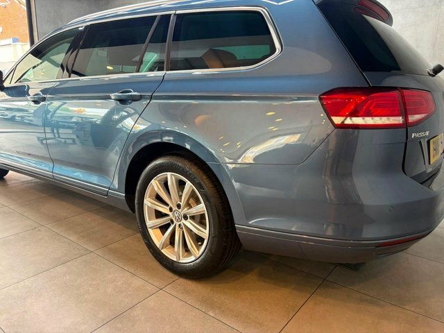 Volkswagen Passat 2018 1.6 Tdi Se Business Dsg Euro 6 Ss Blue #4