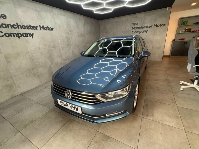 Volkswagen Passat 2018 1.6 Tdi Se Business Dsg Euro 6 Ss Blue #3