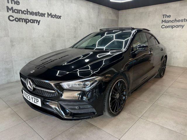 Mercedes-Benz CLA Class 2023 2.0 Cla220d Amg Line Night Edition Premium P Black