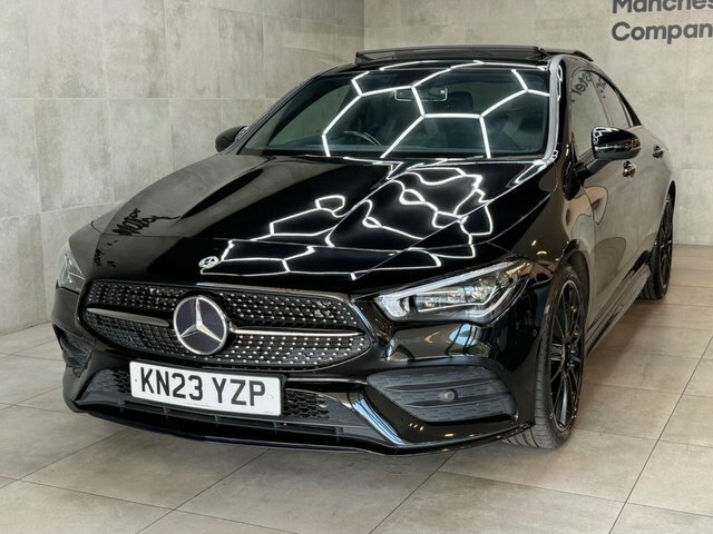 Mercedes-Benz CLA Class 2023 2.0 Cla220d Amg Line Night Edition Premium P Black #5