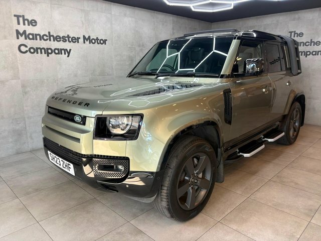 Land Rover Defender 110 2023 3.0 D300 Mhev X-dynamic Hse 4Wd Euro 6 Green