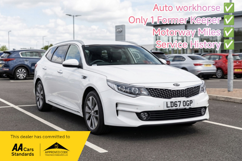 Kia Optima Crdi 3 Isg White