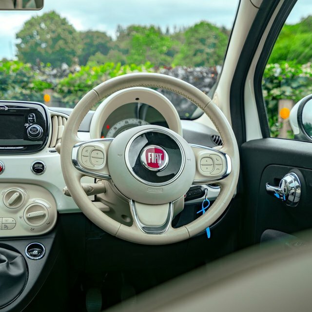 Fiat 500 1.2 Lounge Hatchback Euro 6 S S PO68MTK White #3