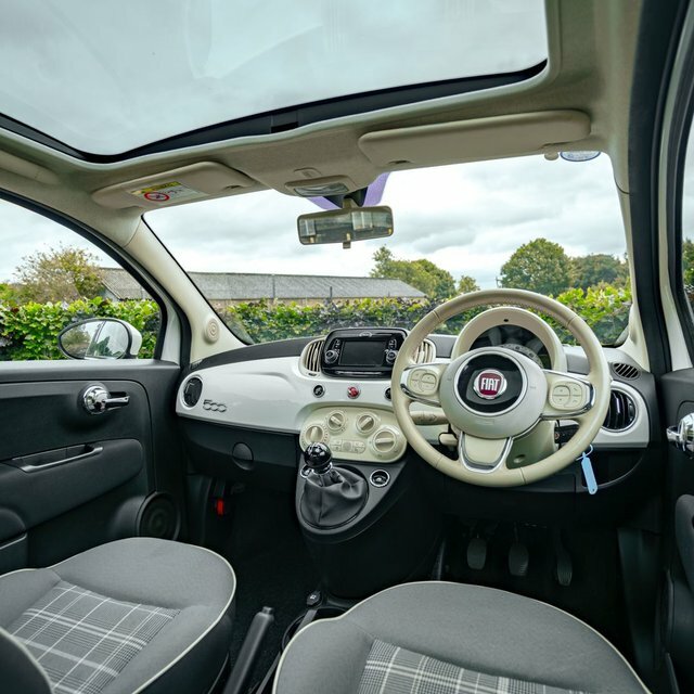 Fiat 500 1.2 Lounge Hatchback Euro 6 S S PO68MTK White #4