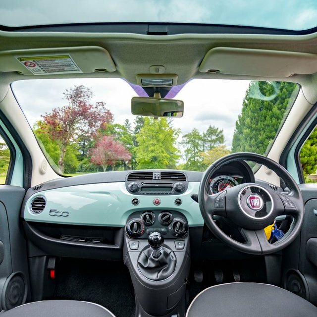 Fiat 500 1.2 Lounge Hatchback Euro 6 S S WM14WRC Green #6