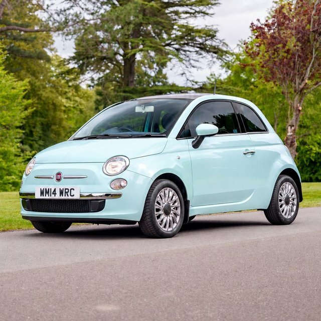 Fiat 500 1.2 Lounge Hatchback Euro 6 S S Green