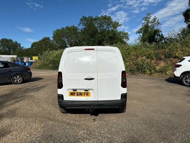 Peugeot Partner 1.5 Bluehdi 1000 Professional Standard Panel Van 5 White #6