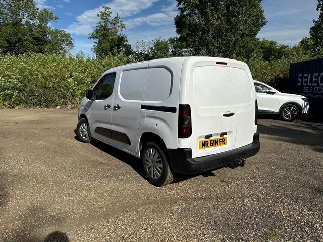 Peugeot Partner 850 1.5 Bluehdi 100 Professional Crew Van White #7