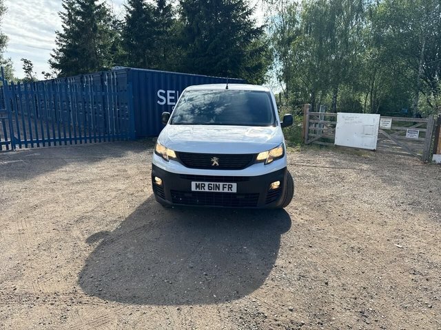 Peugeot Partner 1.5 Bluehdi 1000 Professional Standard Panel Van 5 White #2