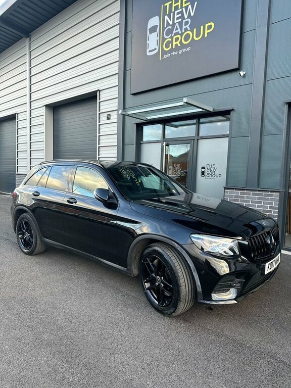 Mercedes-Benz GLC Class 2017 2.1 Glc250d Amg Line Suv G-tronic KO17WHX Black