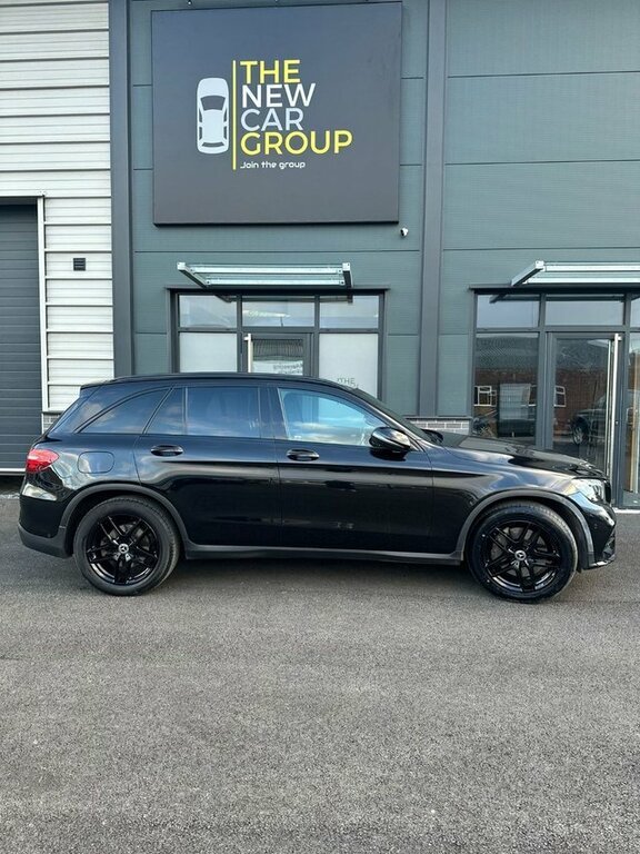 Mercedes-Benz GLC Class 2017 2.1 Glc250d Amg Line Suv G-tronic KO17WHX Black #3