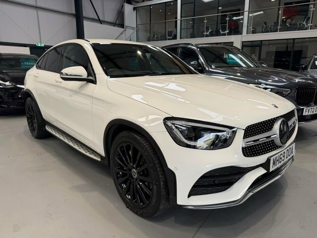 Mercedes-Benz GLC Class 2019 2.0 Glc220d Amg Line Premium Coupe Dies White #2