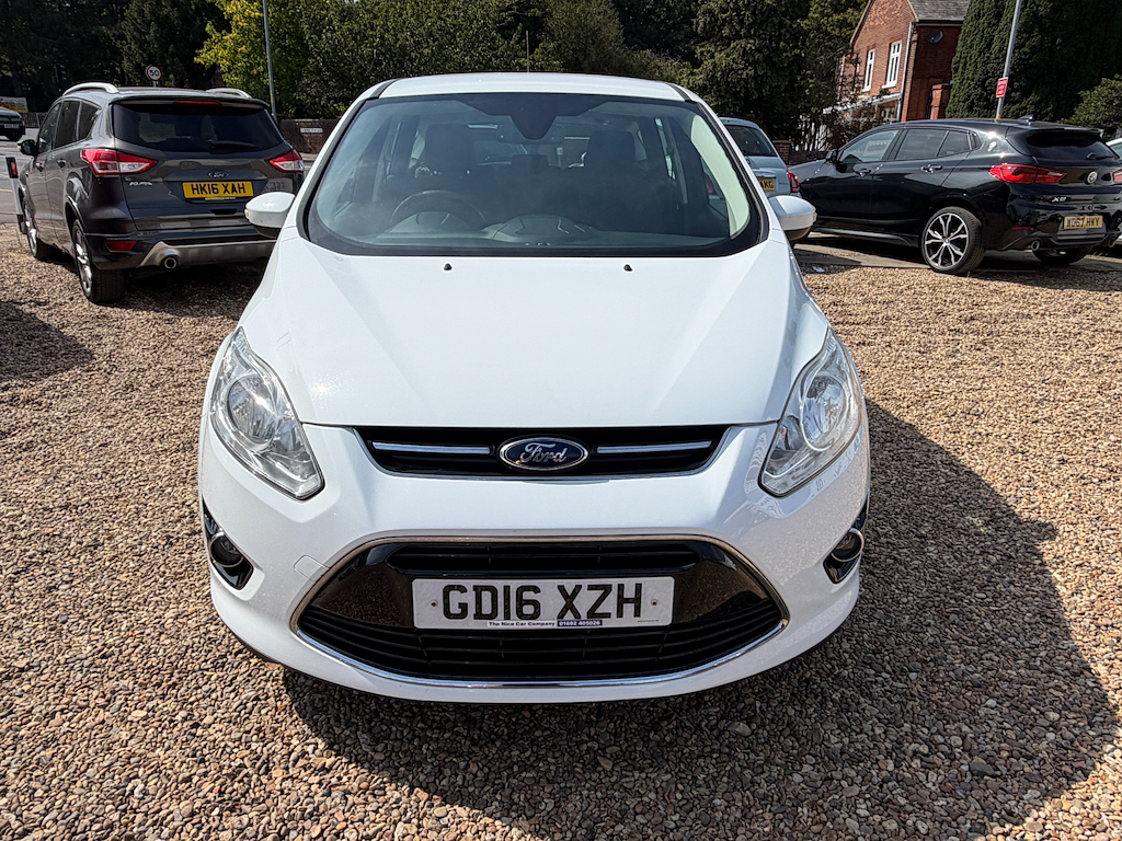 Ford C-Max 1.6 L Titanium Tdci GD16XZH White #3