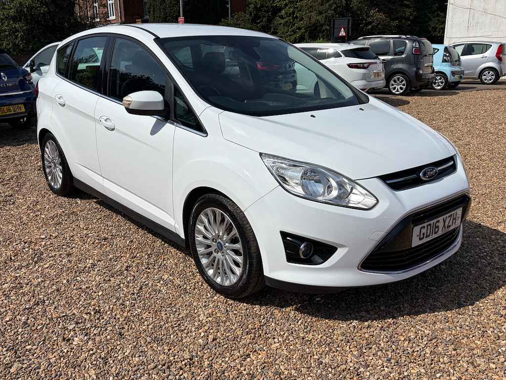 Ford C-Max 1.6 L Titanium Tdci GD16XZH White #2