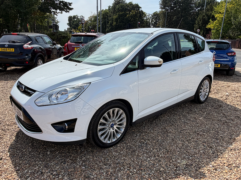 Ford C-Max 1.6 L Titanium Tdci GD16XZH White #4