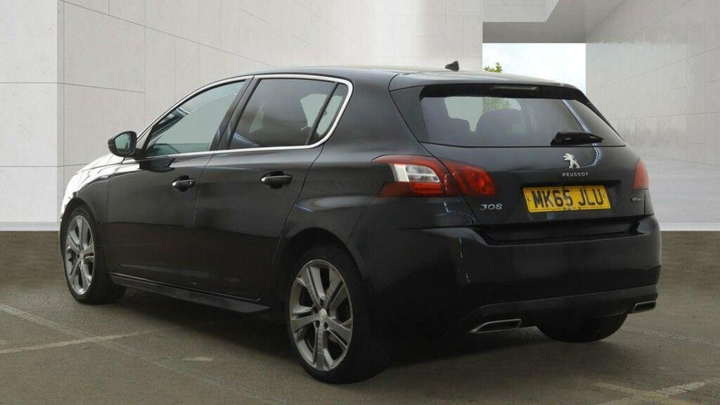Peugeot 308 1.6 Bluehdi Gt Line Euro 6 Ss Black #5