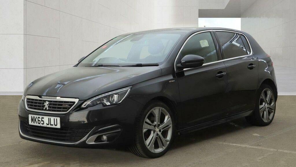 Peugeot 308 1.6 Bluehdi Gt Line Euro 6 Ss Black #4