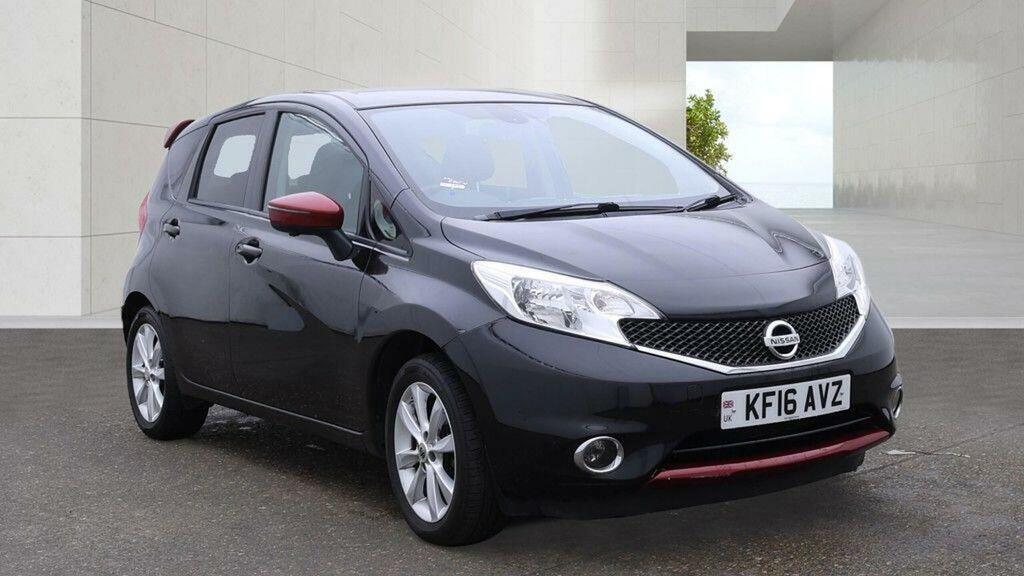 Nissan Note Hatchback 1.2 Dig-s Tekna Euro 6 Ss 20161 KF16AVZ Black #2