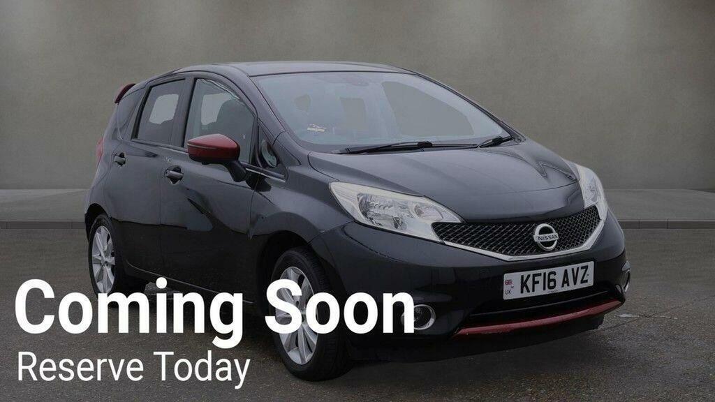Nissan Note Hatchback 1.2 Dig-s Tekna Euro 6 Ss 20161 Black