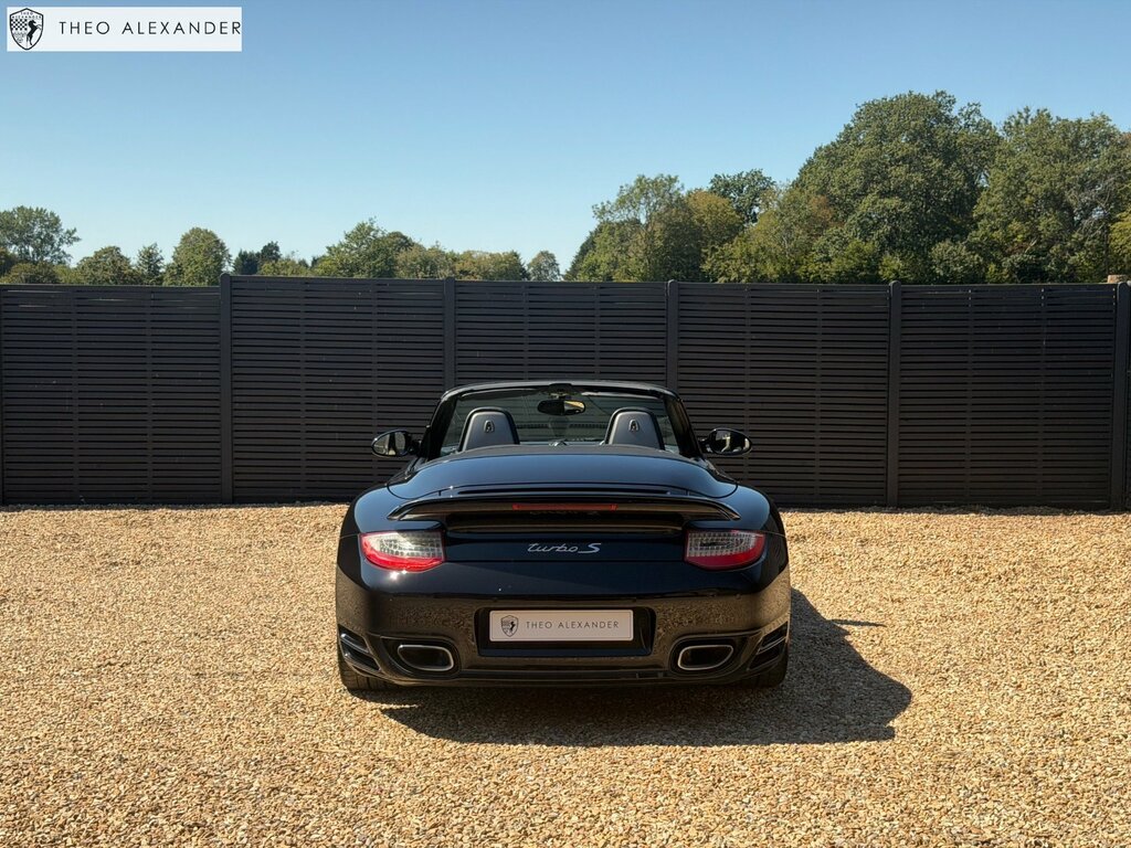 Porsche 911 3.8 997 Turbo S Cabriolet Pdk Black