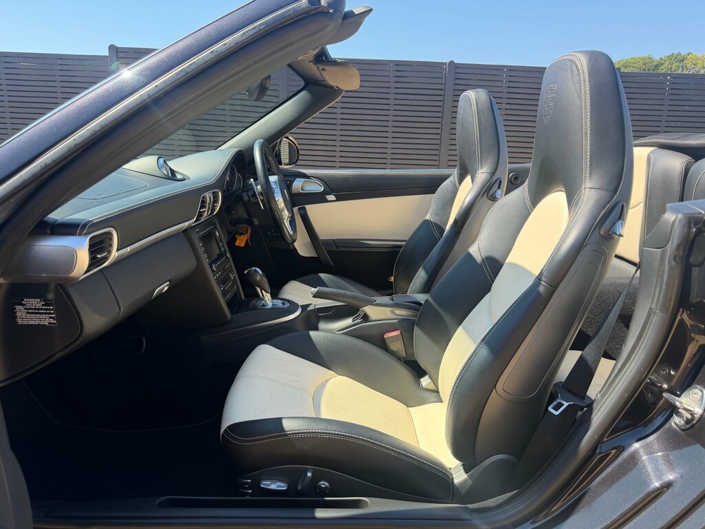 Porsche 911 3.8 997 Turbo S Cabriolet Pdk Black #6