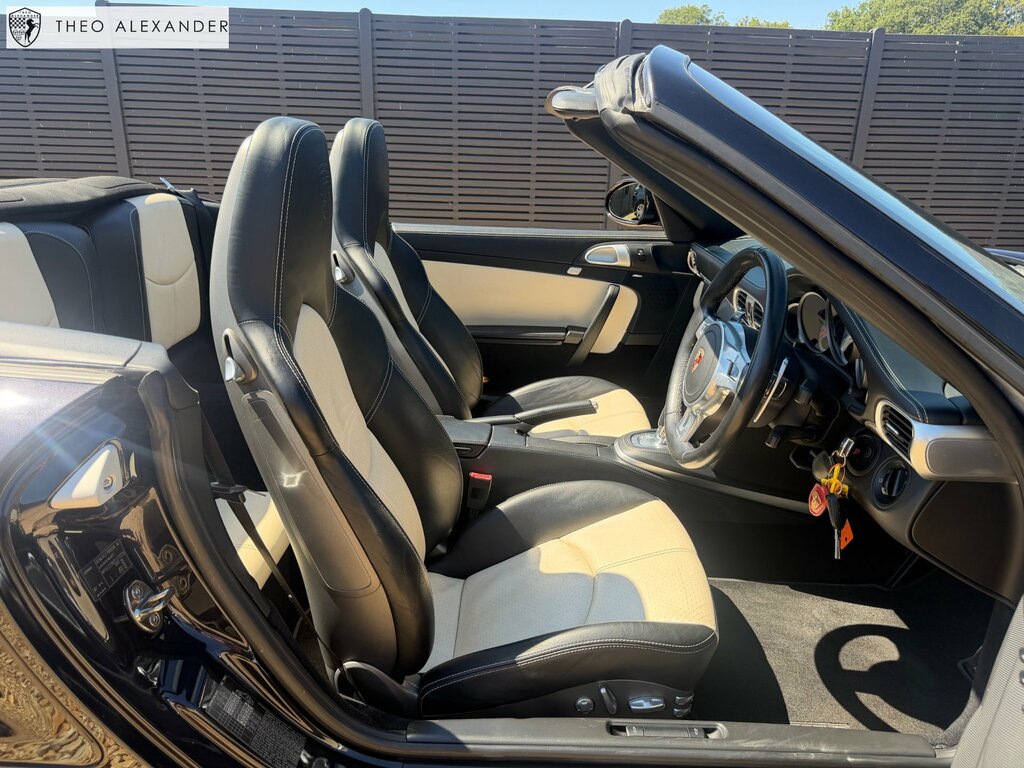 Porsche 911 3.8 997 Turbo S Cabriolet Pdk Black #2