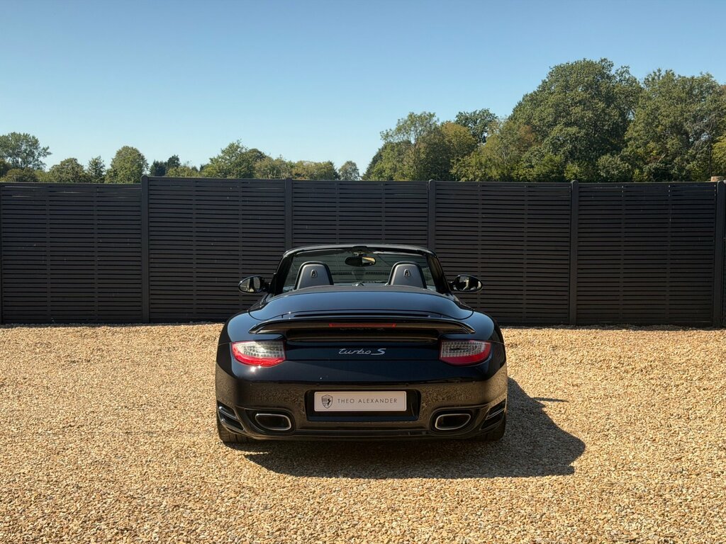 Porsche 911 3.8 997 Turbo S Cabriolet Pdk Black