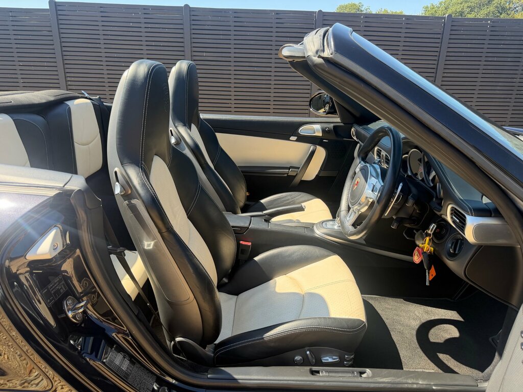 Porsche 911 3.8 997 Turbo S Cabriolet Pdk Black #2