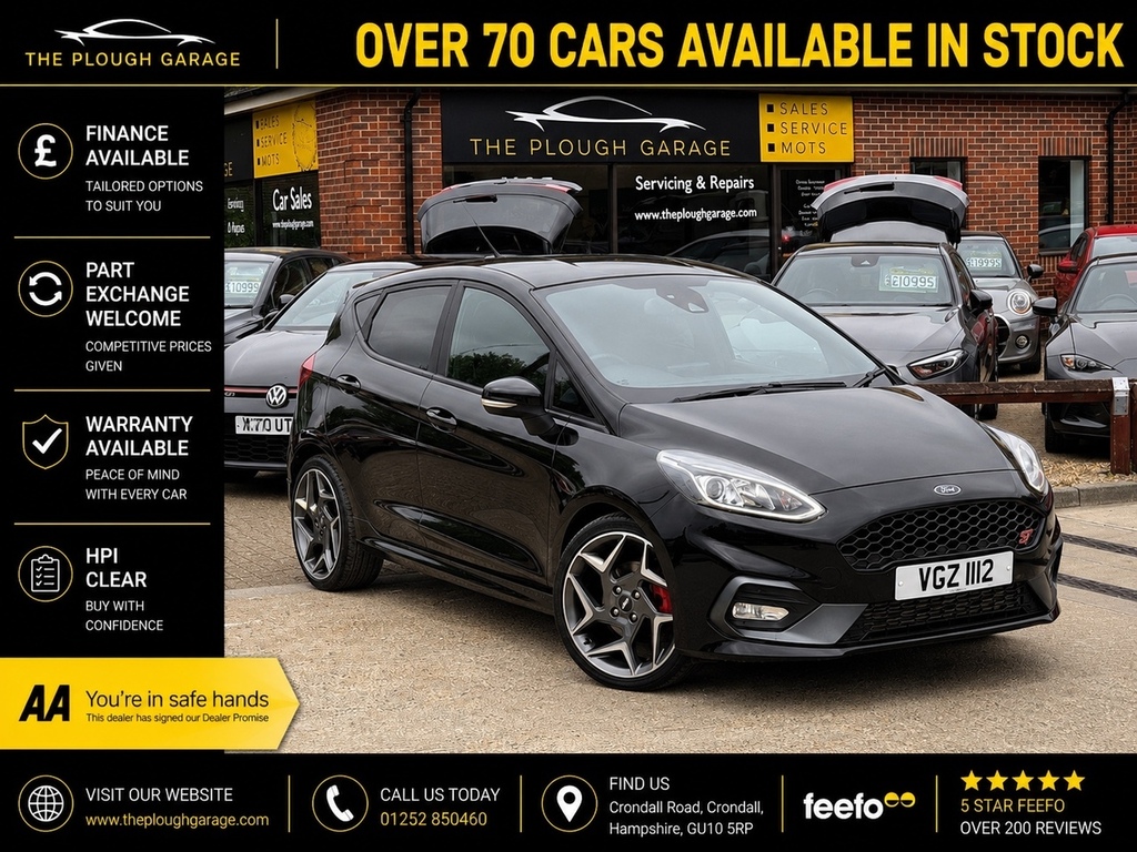 Ford Fiesta 1.5T Ecoboost St-3 Hatchback Eur VGZ1112 Black