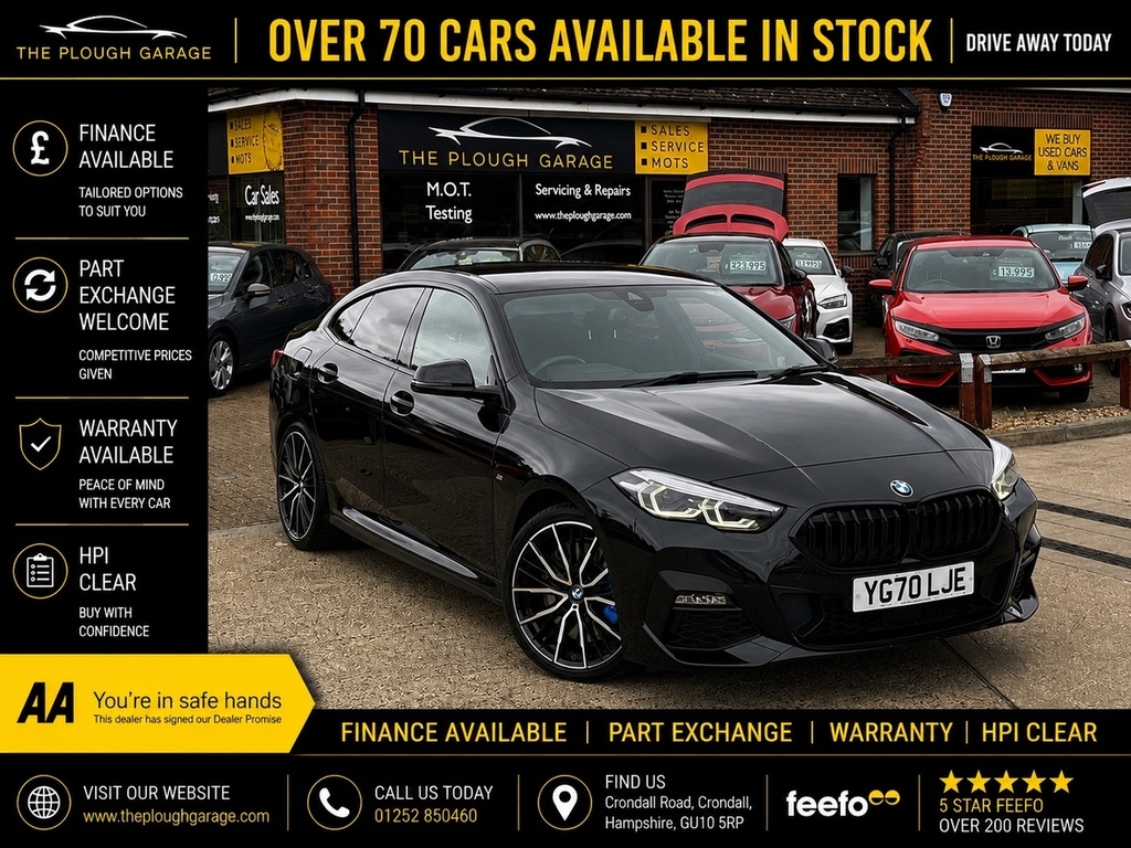 BMW 2 Series Gran Coupe 2 Series Gran Coupe M Sport Saloon 1 Die Black