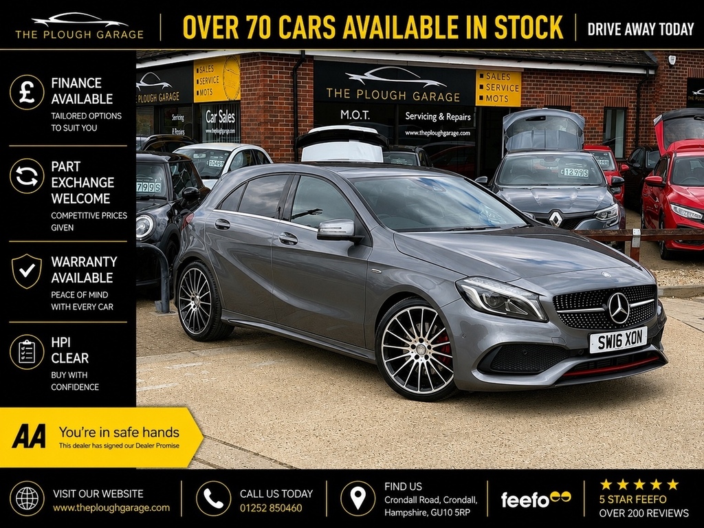 Mercedes-Benz A Class 2.0 A250 Amg Premium Hatchback 7G-dct Grey