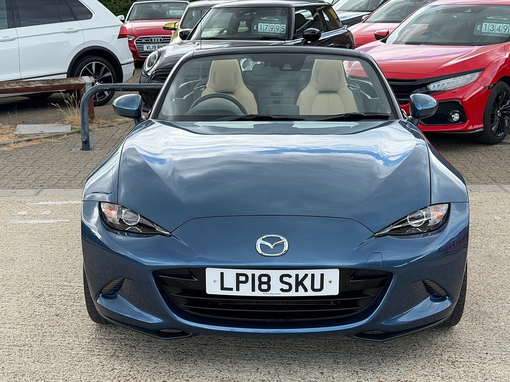 Mazda MX-5 2.0 Skyactiv-g Sport Nav Convertible Ma LP18SKU Blue #3