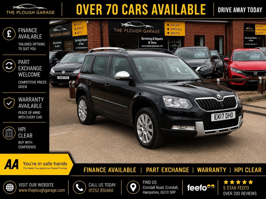 Skoda Yeti 1.2 Tsi Se L Outdoor Dsg Euro 6 Ss Black