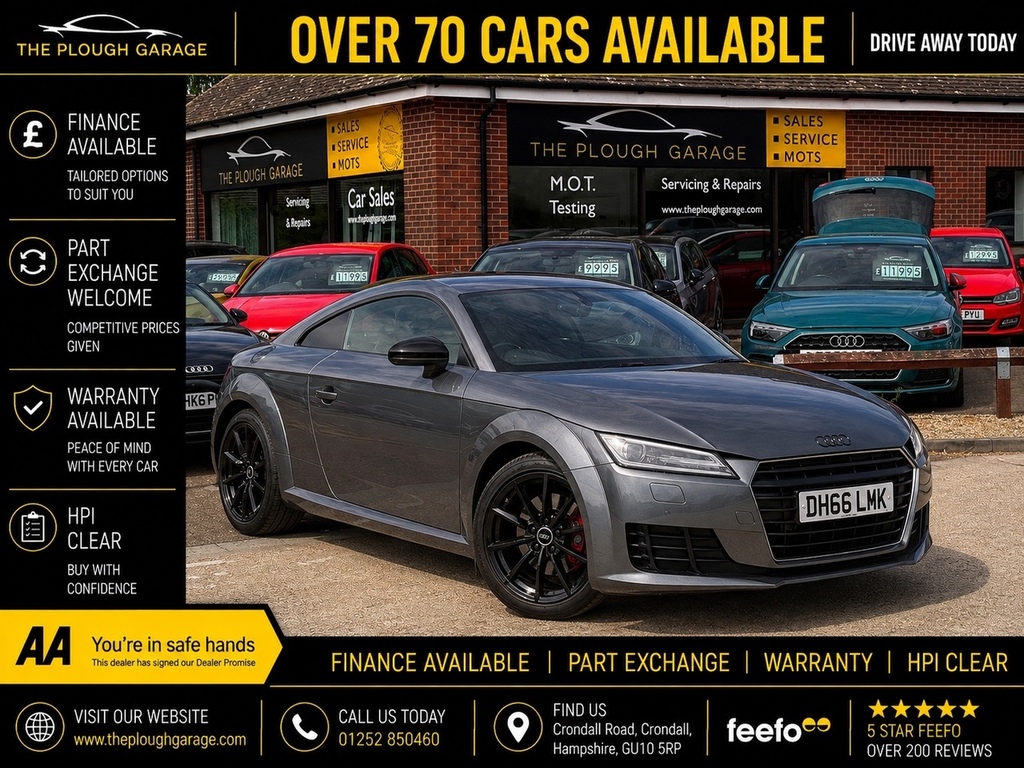 Audi TT 1.8 Tfsi Sport Coupe Euro 6 Ss Grey