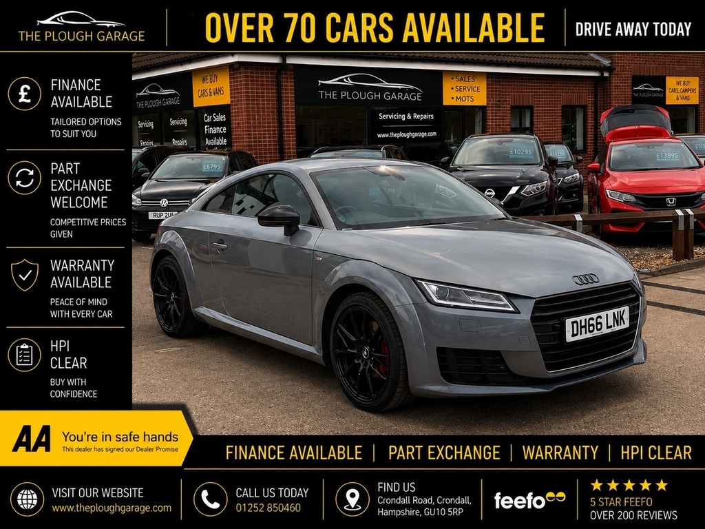 Audi TT 1.8 Tfsi Sport Coupe Euro 6 Ss Grey