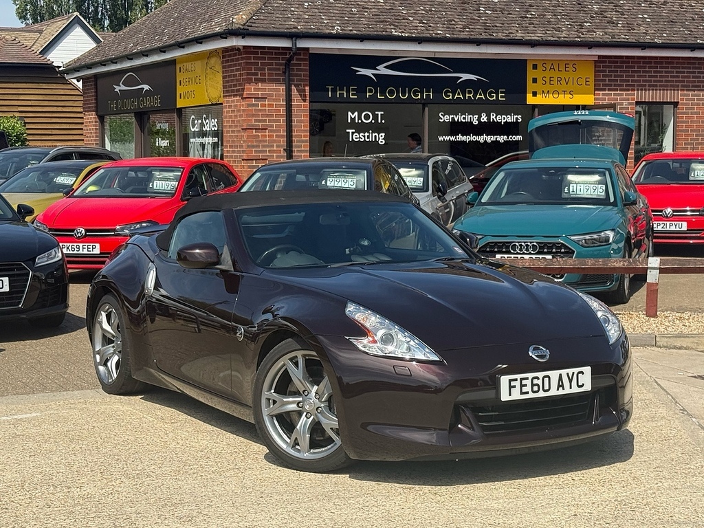 Nissan 370Z 3.7 V6 Gt Convertible Euro 5 328 Black