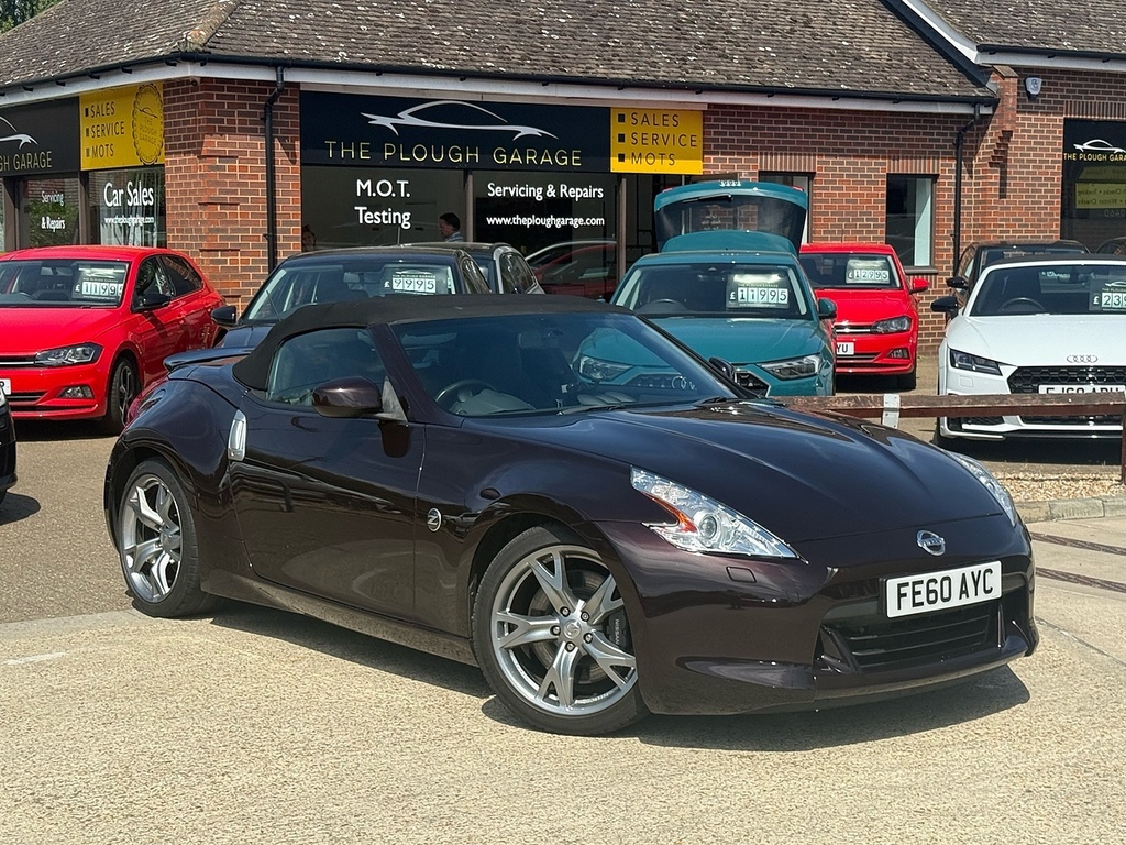 Nissan 370Z 3.7 V6 Gt Convertible Euro 5 328 Black #2