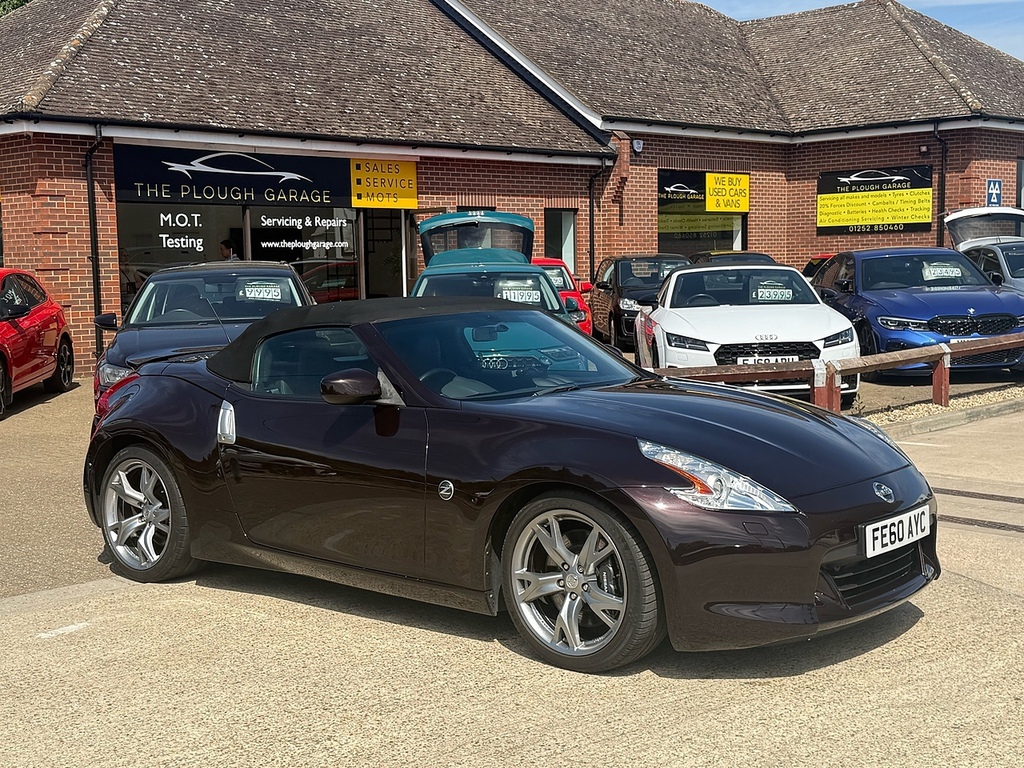Nissan 370Z 3.7 V6 Gt Convertible Euro 5 328 Black #4