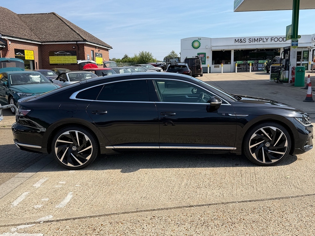 Volkswagen Arteon 2.0 Tdi R-line Fastback Dsg Euro 6 Ss Black #4