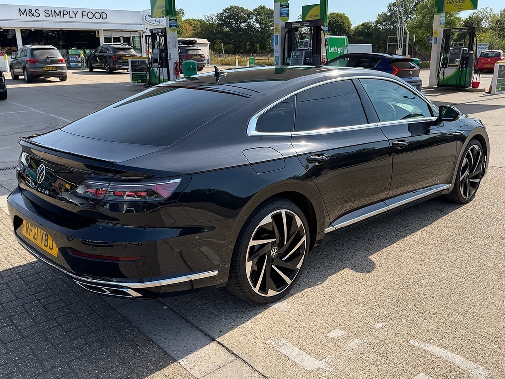 Volkswagen Arteon 2.0 Tdi R-line Fastback Dsg Euro 6 Ss Black #5