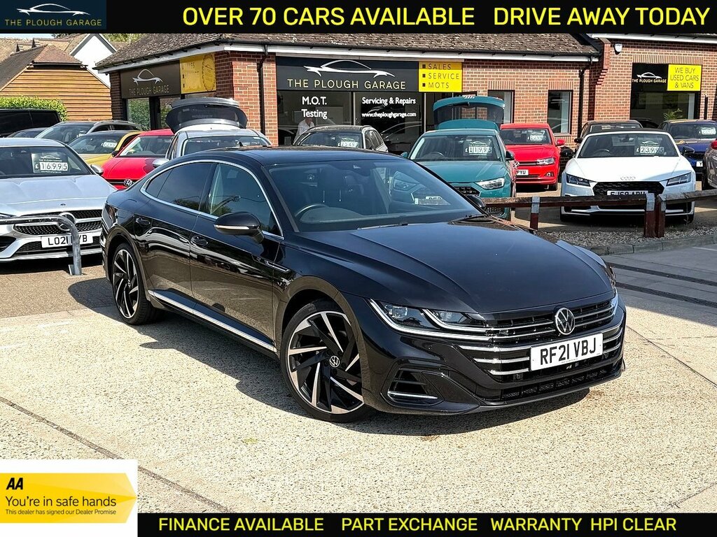 Volkswagen Arteon 2.0 Tdi R-line Fastback Dsg Euro 6 Ss Black
