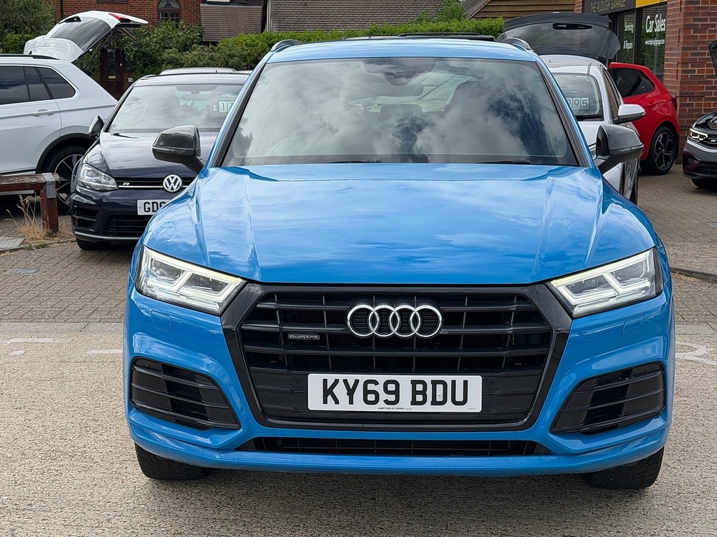 Audi Q5 2.0 Tdi 40 Black Edition Suv S Tronic Q Blue #3