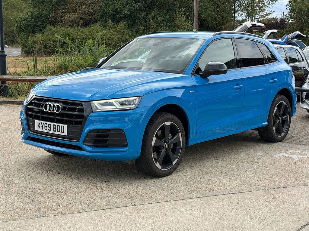 Audi Q5 2.0 Tdi 40 Black Edition Suv S Tronic Q Blue #2